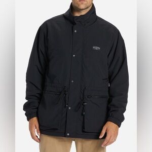 Billabong Men's Black Windbreaker Jacket